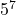 5^7