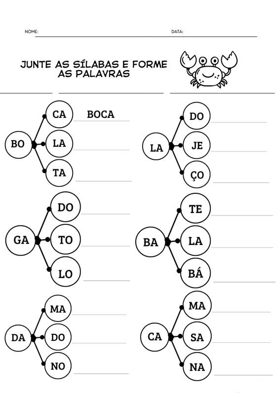 Atividade de Sílabas 6