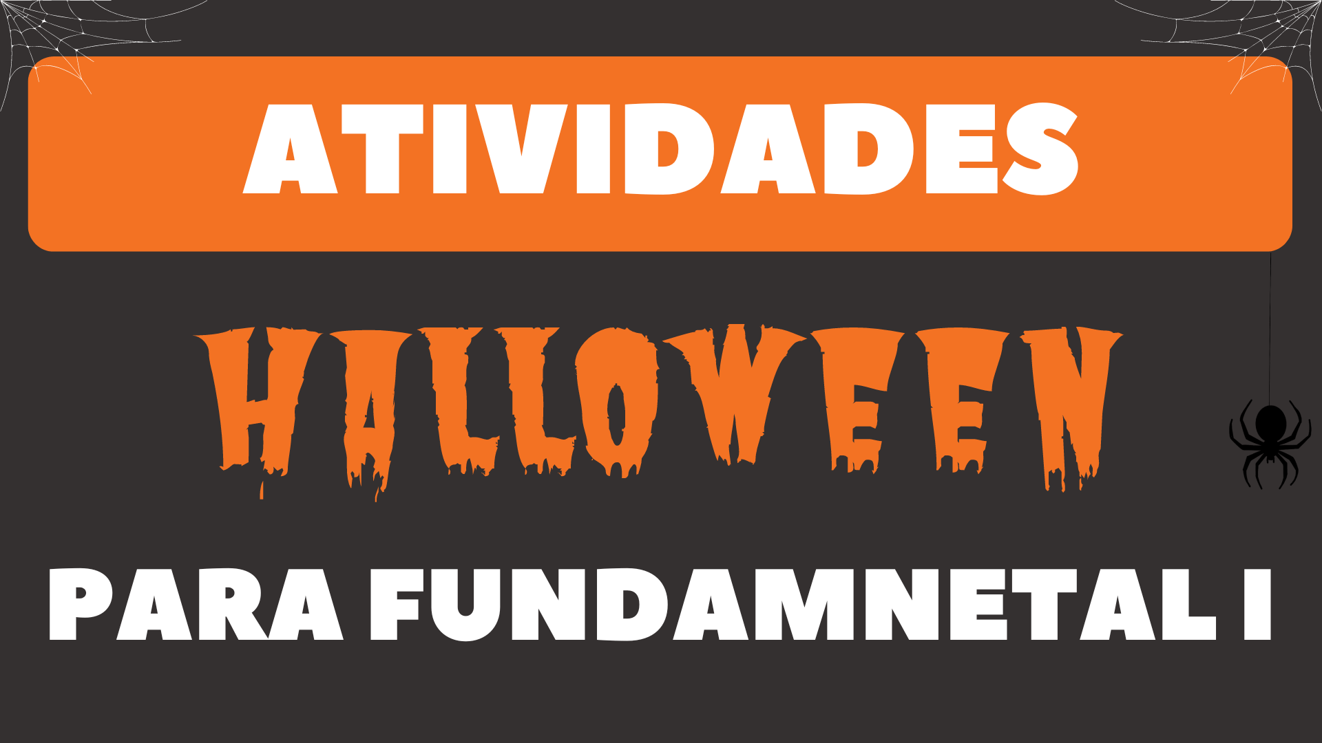 Atividades sobre Halloween para Fundamental I