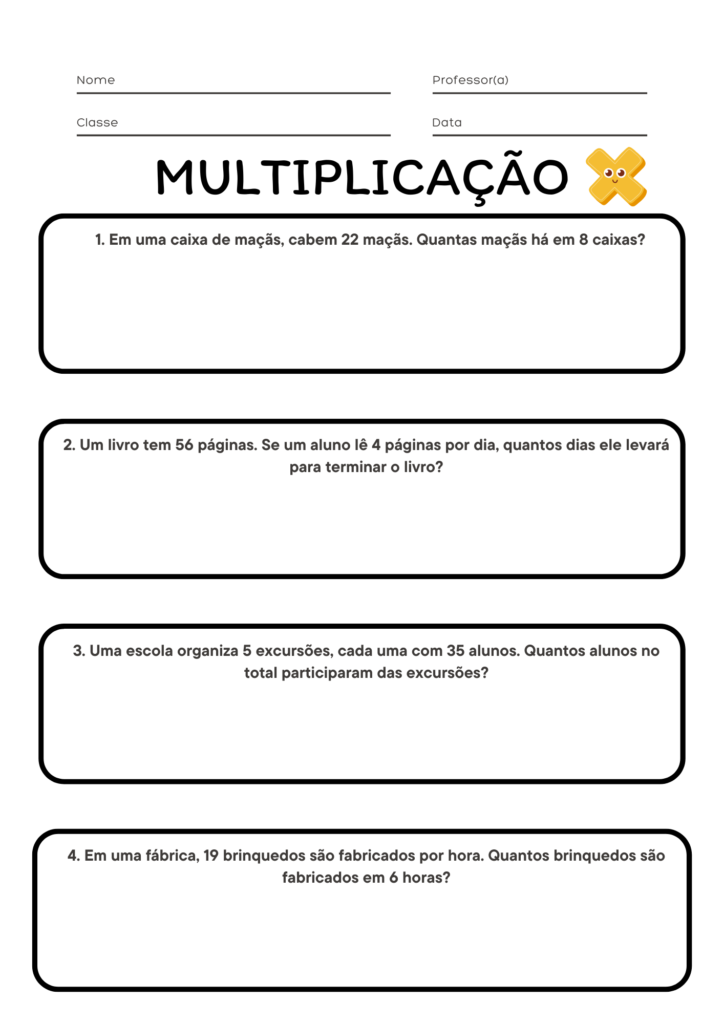 Multiplicação Página 1