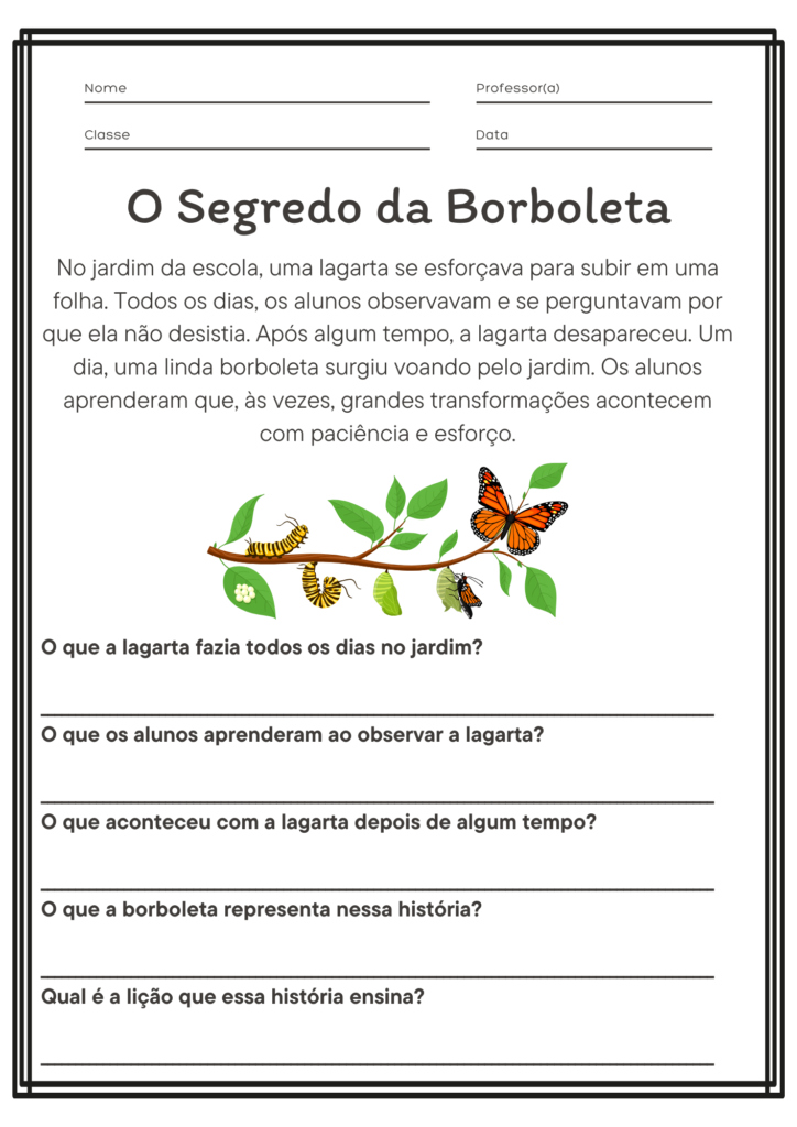 O Segredo da Borboleta