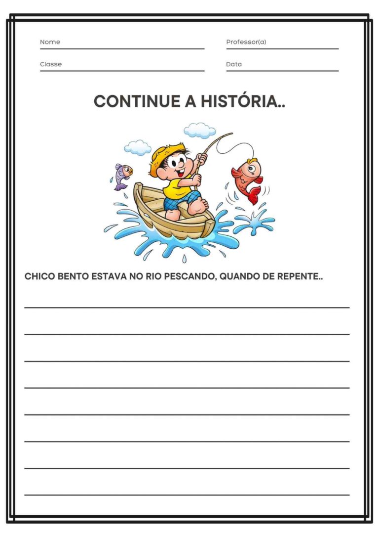 Atividade de Continuar a História