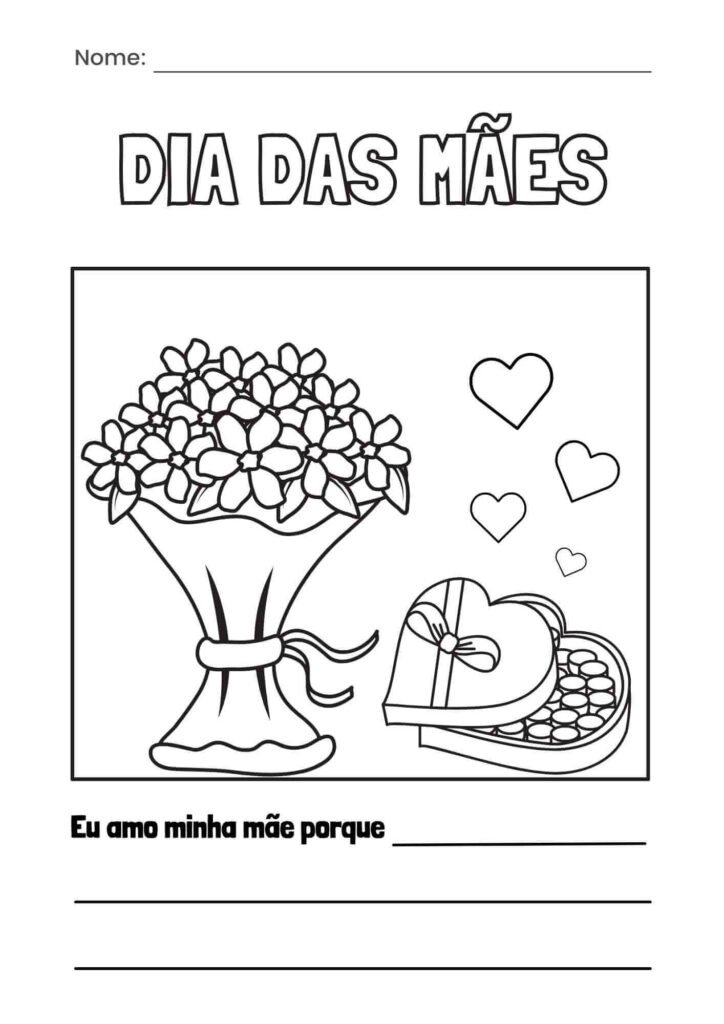 Eu amo minha mãe porque