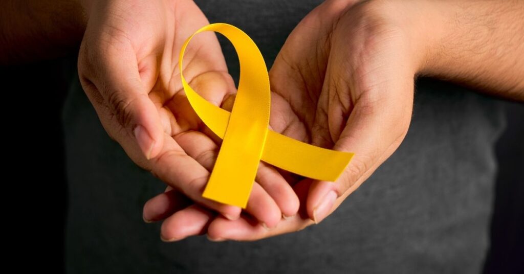 Atividade de Gramática sobre Setembro Amarelo para 6º e 7º Ano