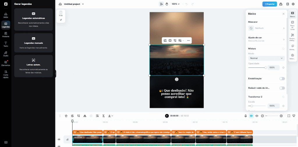 Passo 3: Ajuste a intensidade do zoom e exporte