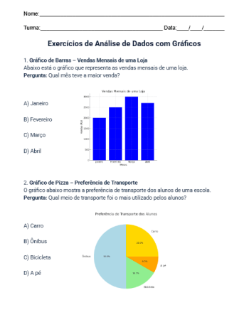 Atividade de Análise de Dados em Gráficos