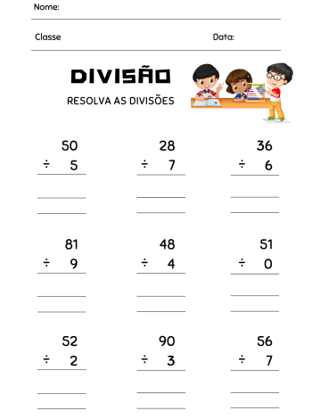 Atividade de Divisões Simples