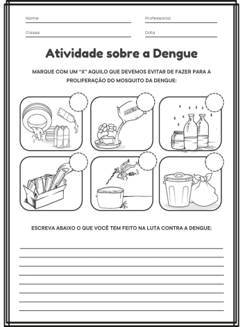 Atividade sobre a dengue